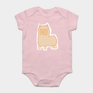 Happy Alpaca Baby Bodysuit